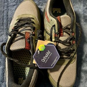 Asics Green and Black Athletic Shoes